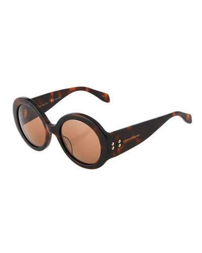 Round Havana Sunglasses, Brown