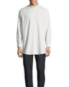Men's Ull Mandarin-collar Button-front
