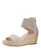 Kona Suede Wedge Espadrilles