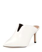 Malena Pointy-toe Faux-leather