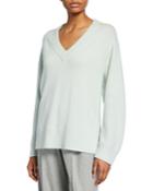 V-neck Cashmere Tunic