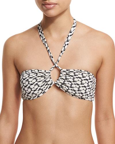 Lottie Blossom-print Bandeau