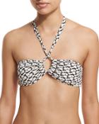 Lottie Blossom-print Bandeau