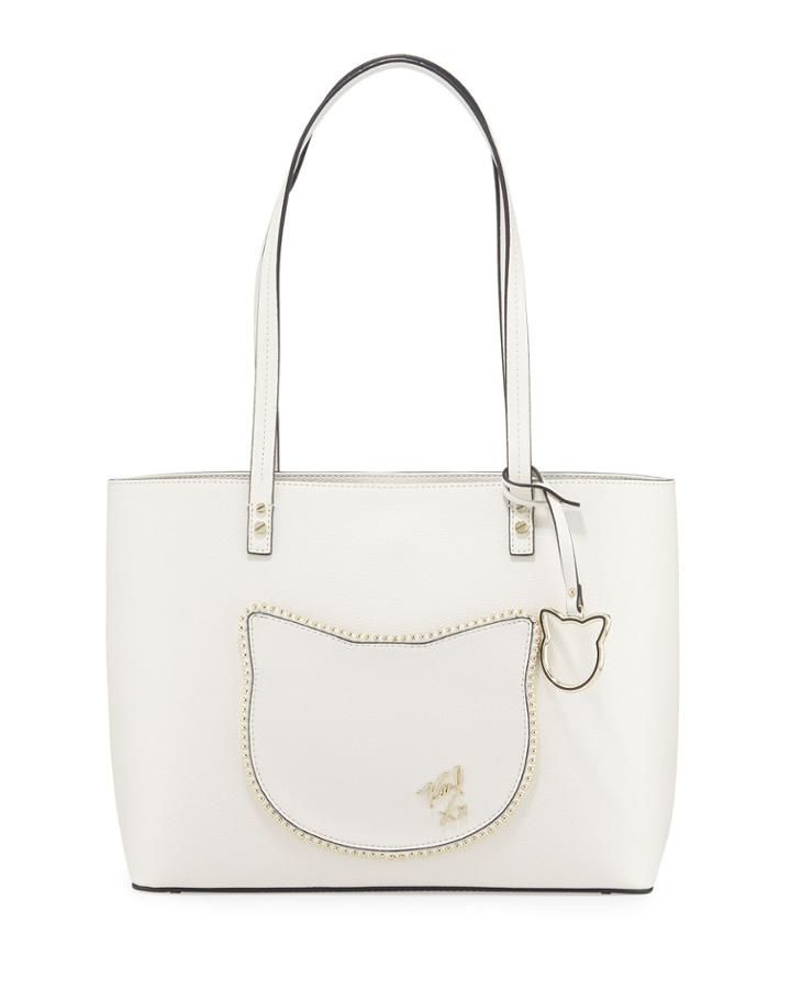 Kato Large Cat-pocket Tote Bag