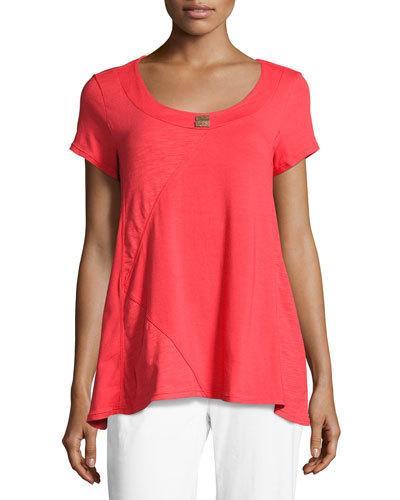 Patchwork Short-sleeve Tee