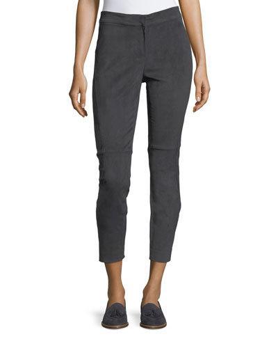 Ergonomic-cut Stretch-suede
