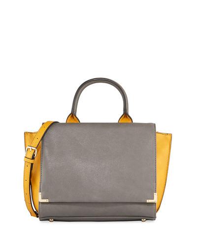 Colorblock Winged Flap