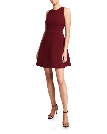 Modern Stretch Racerback Mini Fit-&-flare Dress