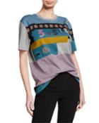 Colorblock Cotton T-shirt