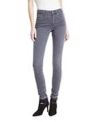 Mid-rise Straight-leg Jeans With Embroidered