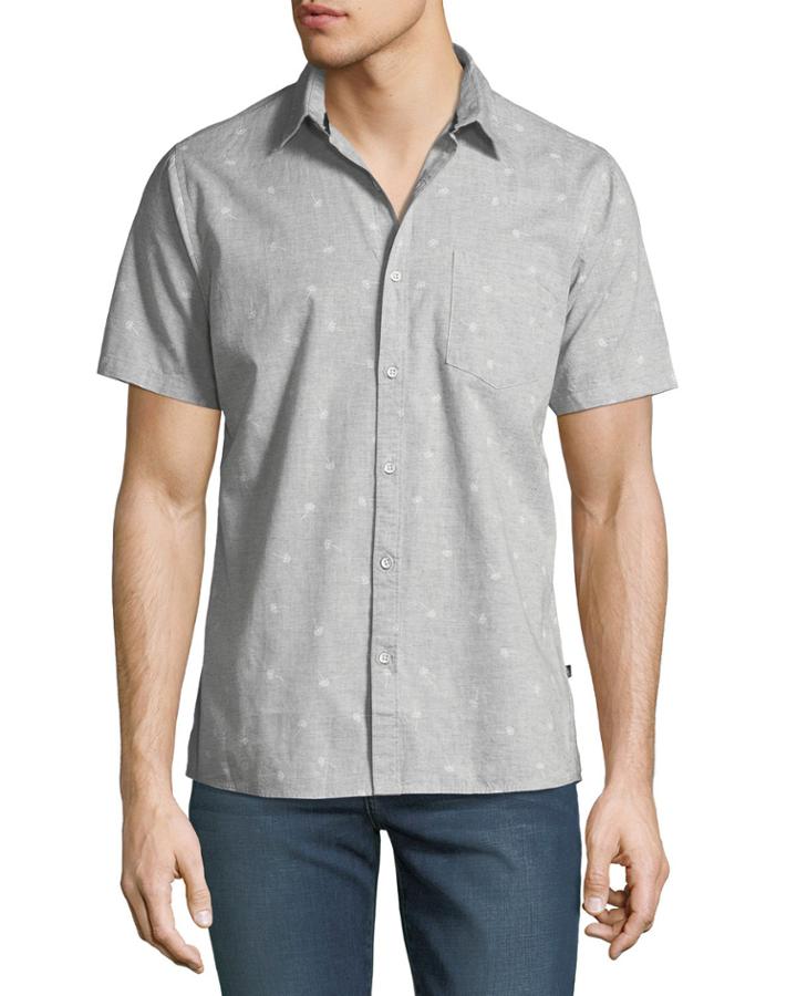 Men's Printed Short-sleeve