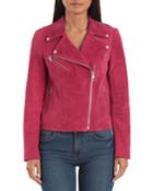 Genuine Suede Biker Jacket