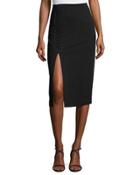 Lace-detail Slim Midi