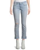 Dre Mid-rise Straight-leg Jeans