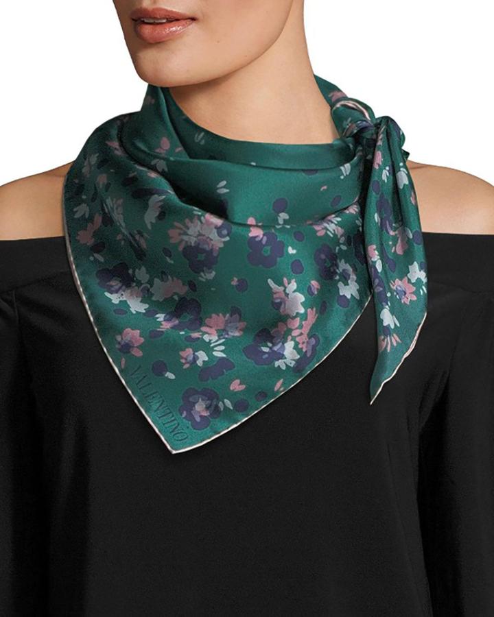 Daisy Composition Foulard
