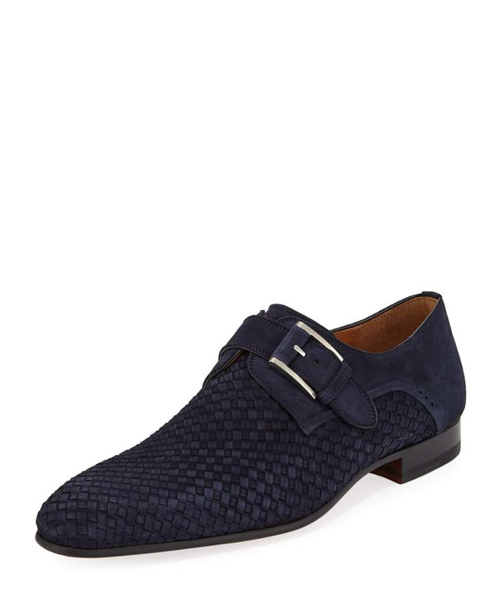 Woven Leather Buckle