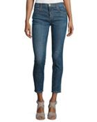 The Almost Skinny Cropped Jeans, Drift Wash