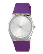 Ellen Two-hand Quartz Watch W/ Purple Jelly