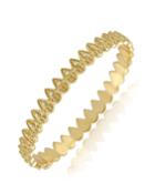 Heritage Petal Hinged Bracelet With Diamonds