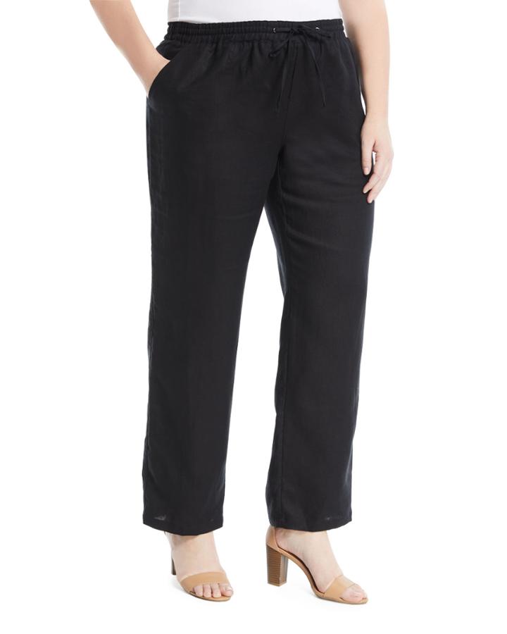 Drawstring Linen Pants,