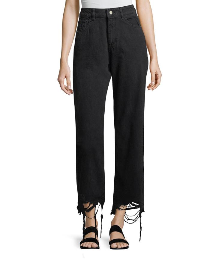 Hepburn High-rise Wide-leg Jeans