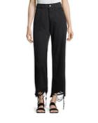 Hepburn High-rise Wide-leg Jeans