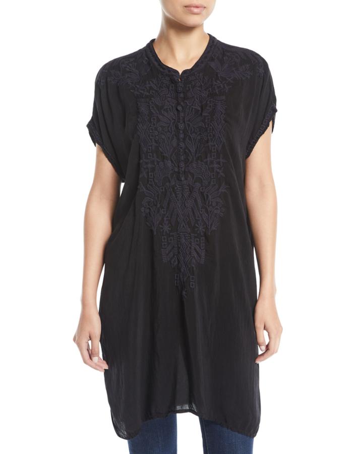 Lania Embroidered