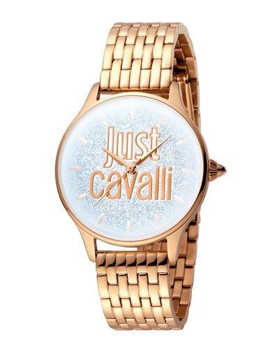 34mm Glam Chic Logo Bracelet Watch