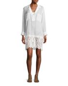 Georgette Coverup Dress W/french