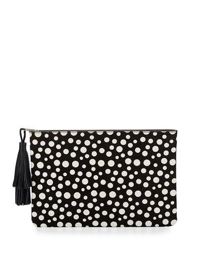 Vivian Calf-hair/leather Pouch