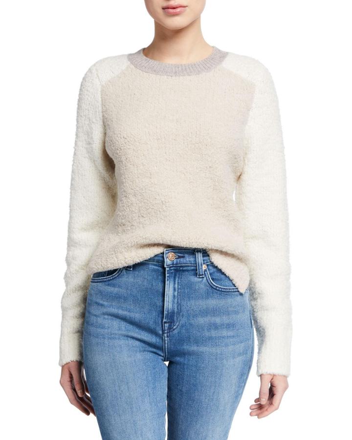 Davis Colorblock Crewneck Wool