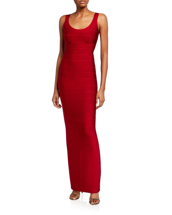 Bandage Column Gown