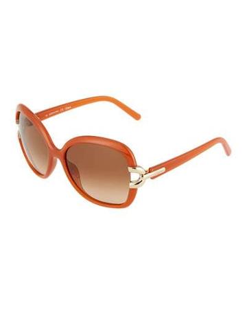 Butterfly Acetate Sunglasses, Brown