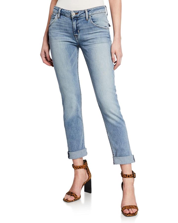 Bacara Straight-leg Cropped Jeans