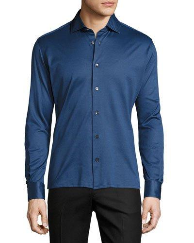 Cotton Pique Button Sport