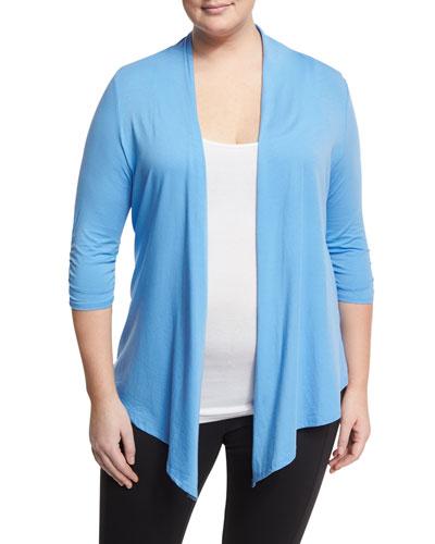 Meryl Jersey-knit Wrap Cardigan,