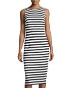 Marina Striped Sheath