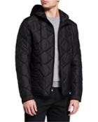 Men's Quilted Hood Jacket
