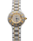 31mm Must De Cartier 21 Two-tone Watch
