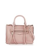 Regan Micro Leather Satchel Bag, Tawny Port