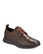 Men's Wing-tip Leather Oxford