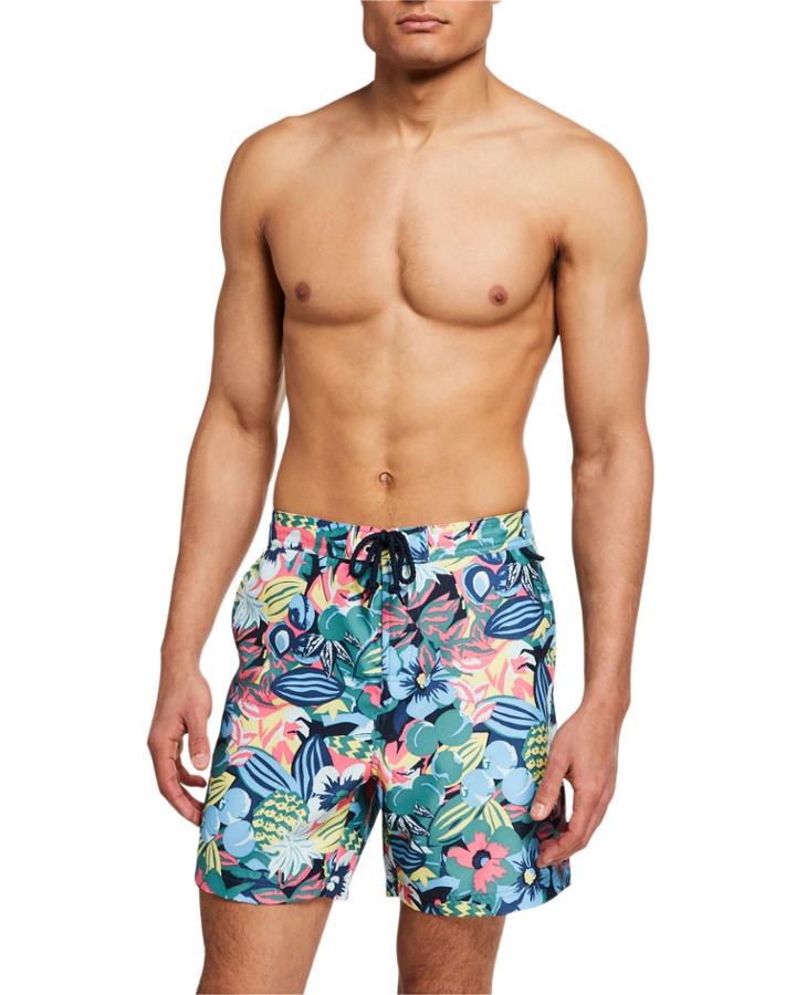 Men's Jungle Print Fixed Volley