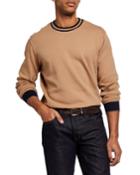 Men's Round-neck Sweater With Little Triangle