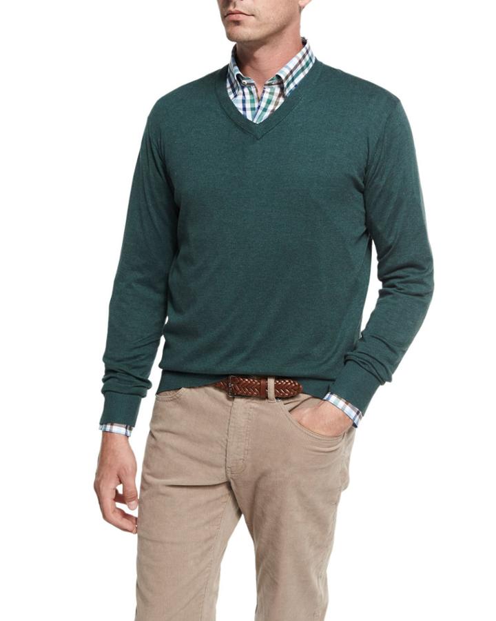 Crown Soft Cotton V-neck