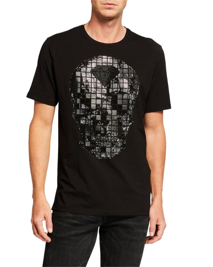 Men's Skull Graphic Short-sleeve T-shirt