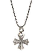 Men's Rayman Templar Cross Pendant Necklace