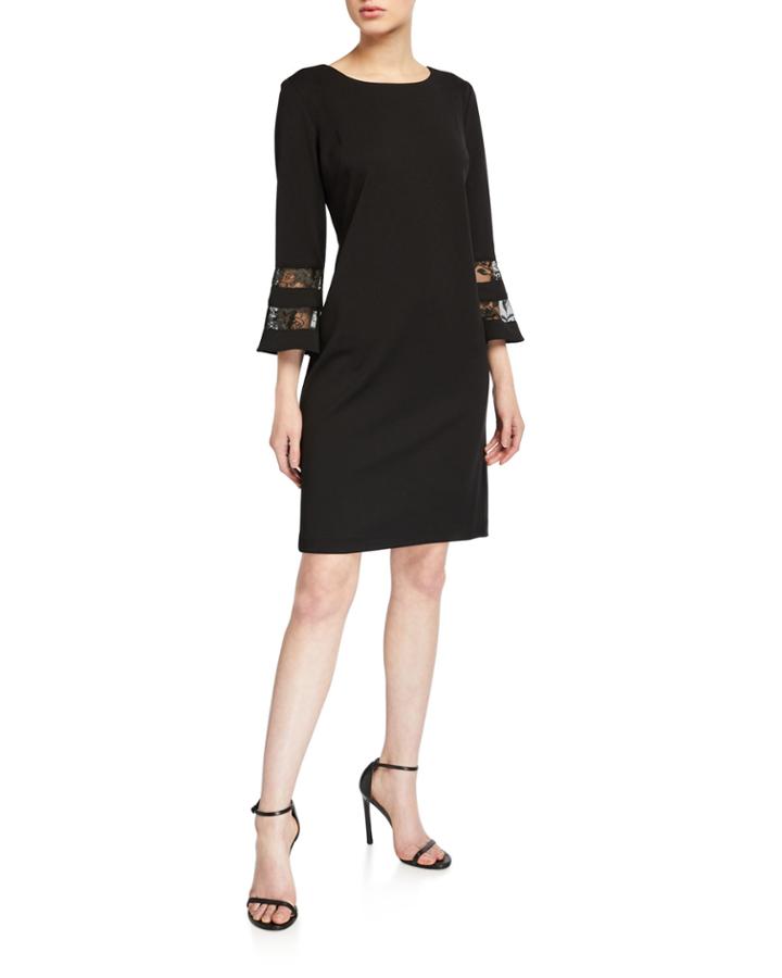 Sheer Bell-sleeve