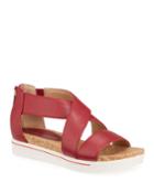 Claud Leather Crisscross Cork