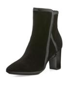 Whitley Weatherproof Suede Bootie, Black