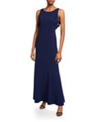 Flower Applique Gown